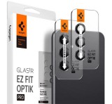 SPIGEN OPTIK kameravédő üveg 2db (9H) FEKETE Samsung Galaxy S23 FE (SM-S711)