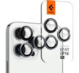 SPIGEN OPTIK PRO kameravédő üveg 2db (lekerekített szél, karcálló, 9H, csak lencse) ÁTLÁTSZÓ Apple iPhone 15 Pro, Apple iPhone 15 Pro Max