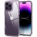 Spigen Quartz Crystal Hybrid - iPhone 14 Pro Max ütésálló tok - átlátszó