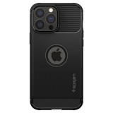 Spigen Rugged Armor Apple iPhone 13 Pro Max tok fekete (ACS03200) (ACS03200)