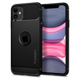 Spigen Rugged Armor, black - iPhone 11
