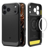 SPIGEN RUGGED ARMOR MAG MAGSAFE iPhone 17 Pro készülékhez tok matte fekete