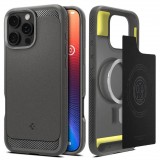 Spigen Rugged Armor MagFit iPhone 16 Pro tok szürke (ACS08116) (ACS08116)