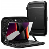 Spigen Rugged Armor Pouch Pro 15"-16" Notebook táska - Fekete (AFA04271)