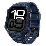 SPIGEN RUGGED ARMOR "PRO" V2 Apple Watch 10/11 (42 MM) készülékhez védőtok – tengerészkék