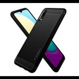 Spigen Rugged Armor Samsung Galaxy A02 Matte Black tok, fekete (ACS02739) (ACS02739)
