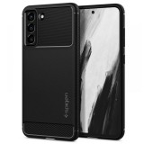 SPIGEN RUGGED ARMOR Samsung Galaxy S21 FE készülékhez tok matt fekete