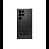 Spigen Rugged Armor Samsung Galaxy S24 Ultra Hátlapvédő Tok - Fekete (ACS07286)