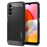 Spigen Rugged Armor Schutzhülle für Samsung Galaxy A14 LTE schwarz