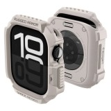 SPIGEN RUGGED ARMOR V2 Apple Watch 10/11 (42 mm) készülékhez dűne bézs