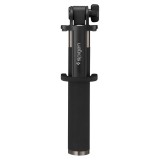 Spigen S530W Bluetooth Selfie Stick - univerzális szelfibot bluetooth kioldóval - fekete