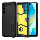 Spigen Samsung Galaxy A16 5G (SM-A166) tough armor szilikon telefonvédő (ütésállóság, kitámasztó) fekete