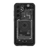 Spigen Samsung Galaxy S23 FE (SM-S711) ultra hybrid zero one műanyag telefonvédő (ütésállóság, légpárnás keret) fekete