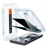Spigen Samsung Galaxy S24 Ultra (SM-S928) Spigen ez fit képernyővédő üveg 2db (2.5d, betekintés védelem, 0.2mm) átlátszó