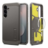 Spigen Samsung Galaxy S25 FE (SM-S731) tough armor mag műanyag védő (ütésállóság, kitámasztó, magsafe) sötétszürke