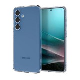 Spigen Samsung Galaxy S25 (SM-S931) liquid crystal szilikon telefonvédő (ütésállóság, légpárnás sarok) átlátszó