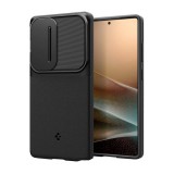 Spigen Samsung Galaxy S25 Ultra (SM-S938) optic armor szilikon telefonvédő (kameravédő) fekete