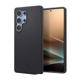 Spigen Samsung Galaxy S25 Ultra (SM-S938) silicone fit mag szilikon telefonvédő (ütésállóság, magsafe) fekete