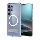 Spigen Samsung Galaxy S25 Ultra (SM-S938) ultra hybrid s műanyag védő (ütésálló, kitámasztó, magsafe) átlátszó