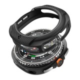 Spigen Samsung Galaxy Watch 8 Classic eSIM 46mm (SM-L505) liquid air szilikon óra keret (ütésállóság) fekete