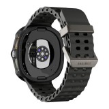 Spigen Samsung Galaxy Watch 8 eSIM 40mm (SM-L325)  liquid air szilikon óra keret (ütésállóság) fekete