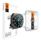Spigen Samsung Galaxy Watch Ultra 47mm (SM-L705) ez fit kijelzővédő üveg 2db (2.5d, 0.2mm, ultravékony, 9h) átlátszó