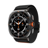 Spigen Samsung Galaxy Watch Ultra eSIM 47mm (SM-L705) lite fit pótszíj (egyedi méret, textil) fekete