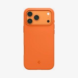 Spigen Silicone Fit MagSafe case for iPhone 17 Pro Max Cosmic Orange ACS11379