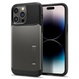 Spigen Slim Armor Apple iPhone 14 Pro Max tok szürke-fekete (ACS04645) (ACS04645)