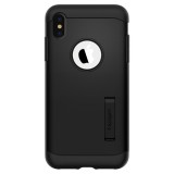 Spigen Slim Armor Apple iPhone XS Max hátlaptok fekete (065CS24544) (065CS24544) - Telefontok