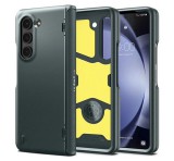 SPIGEN SLIM ARMOR PRO szilikon telefonvédő (közepesen ütésálló, műanyag hátlap, teljes védelem) SÖTÉTZÖLD Samsung Galaxy Z Fold5 5G (SM-F946)