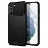 Spigen Slim Armor - Samsung Galaxy S21+ Plus ütésálló tok - fekete