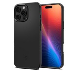 SPIGEN THIN FIT MAGSAFE műanyag telefonvédő (matt, ultravékony, kameravédő, MagSafe) FEKETE Apple iPhone 16 Pro Max