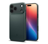 SPIGEN THIN FIT MAGSAFE műanyag telefonvédő (matt, ultravékony, kameravédő, MagSafe) SÖTÉTZÖLD Apple iPhone 17 Pro