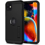 Spigen Tough Armor - iPhone 11 ütésálló tok - fekete