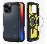 SPIGEN TOUGH ARMOR MAG műanyag telefonvédő (ütésállóság, MagSafe) METÁLFEKETE Apple iPhone 16 Pro Max