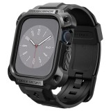 Spigen Tough Armor Pro Metal Apple Watch 7-9 (45 mm) tok / szíj, fekete