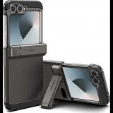 Spigen Tough Armor Pro tok, Samsung Galaxy Z Flip6 (2024) tok, Gunmetal, szürke (ACS08360)