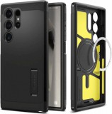 Spigen Tough Armor Samsung Galaxy S24 Ultra Magsafe Tok - Fekete