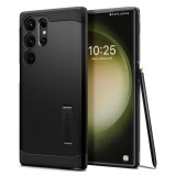 SPIGEN TOUGH ARMOR tok – Samsung Galaxy S23 Ultra készülékhez – fekete