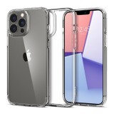 Spigen Ultra Hybrid Apple iPhone 13 Pro Max tok, Crystal Clear, átlátszó