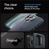 Spigen Ultra Hybrid, fagyoszöld - iPhone 15 Pro Max tok