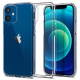 Spigen Ultra Hybrid - iPhone 12 Mini ütésálló tok - átlátszó