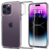 Spigen Ultra Hybrid - iPhone 14 Pro ütésálló tok - matt áttetsző