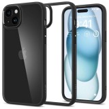 SPIGEN ULTRA HYBRID iPhone 15 tok készülékhez matte fekete