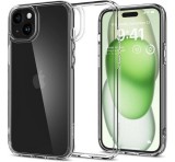 Spigen Ultra Hybrid iPhone 16 Plus tok, Crystal Clear, átlátszó ACS08069
