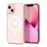 Spigen Ultra Hybrid Mag Apple iPhone 13 Rose Crystal Magsafe tok, rózsaszín