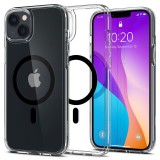 Spigen Ultra Hybrid Mag Apple iPhone 14 MagSafe fekete-átlátszó műanyag mobiltelefon tok