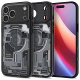 Spigen Ultra Hybrid Mag Mag MagSafe tok iPhone 17 Pro Max Zero One Zero One fekete