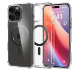 SPIGEN ULTRA HYBRID MAG műanyag telefonvédő (ütésállóság, légpárnás keret, karbon minta, MagSafe) ÁTLÁTSZÓ Apple iPhone 16 Pro Max